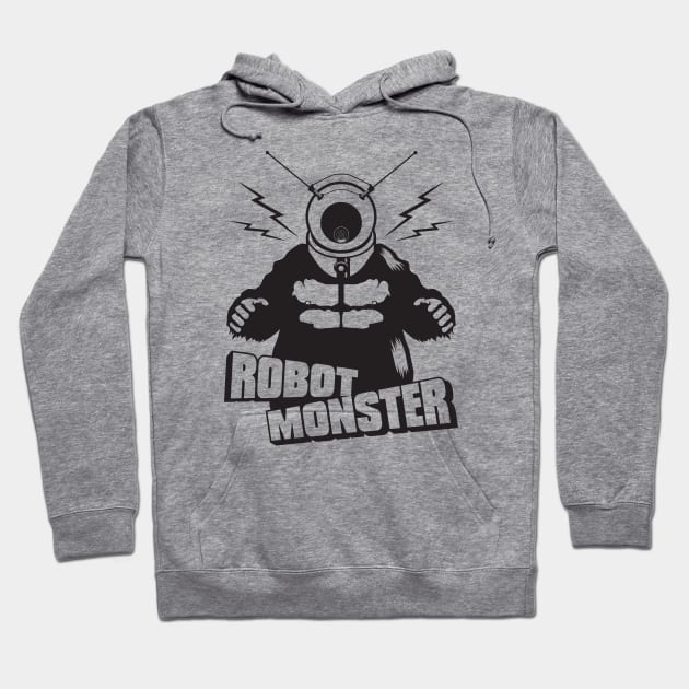 Robot Monster Hoodie by OutdoorMayhem